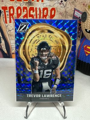 2023 Panini Zenith Trevor Lawrence Zeal of Approval Blue #10 Jaguars