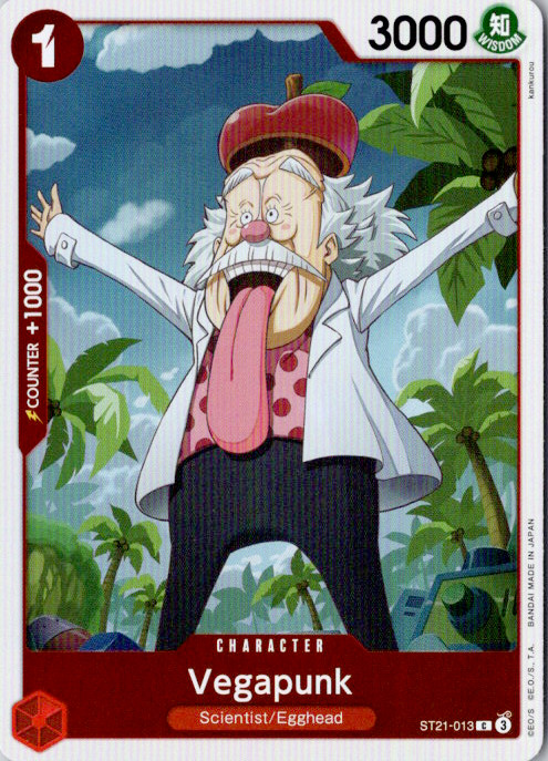 Vegapunk C Foil Starter Deck EX: Gear 5 ST21-013 NM