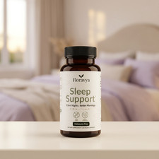 Natural Sleep Aid Melatonin-Free Stress Relief Deep Sleep Support Supplement
