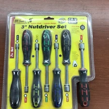 IVY Classic 17410 7-Piece Nutdriver Set, Power Pro Grip Handle