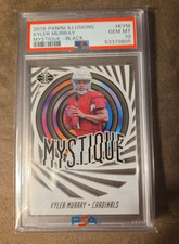 2019 Kyler Murray Panini Illusions Mystique Black 10/25 PSA 10 SSP Pop 5