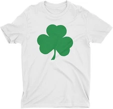 NYC FACTORY USA Screen Printed Shamrock Youth T-Shirt Distressed Tee Kids...