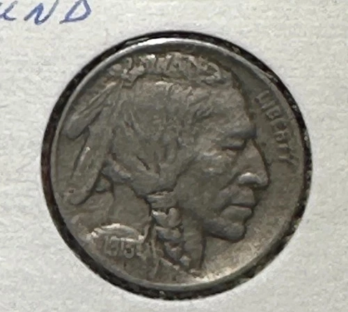 1913 US Buffalo Nickel! "Philadelphia" Mint Mound Variety Type 1!  XF! SHARP!