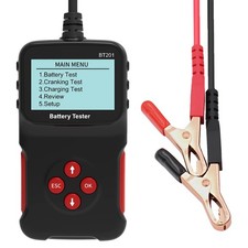 Car Battery Tester 12V Automative Batteries & Diagnostic Tool - 100-2000 CCA