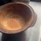 Pampered Chef Family Heritage Collection Stoneware 14" K Bowl Perfect Seasoned — photo 3