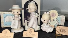Vintage Precious Moments figurine lot of 3   ...