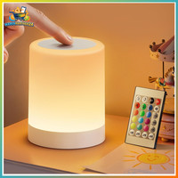 Dimmbare Nachttischlampe Touch 13 Farben 5 Modi Kabellos Tragbar
