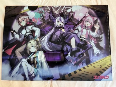 HoloX Secret Society A4 Clear File Folder Hololive V-Tuber Official Limited