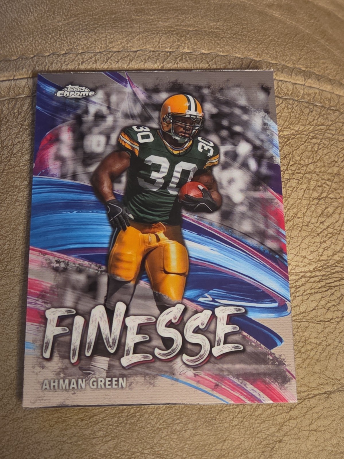 2024 Topps Chrome Finesse #F-12 Ahman Green Green Bay Packers