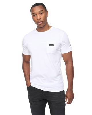 Crosshatch Erwachsene Herren Tshirt Backdrafts Tee weiß UK Größe