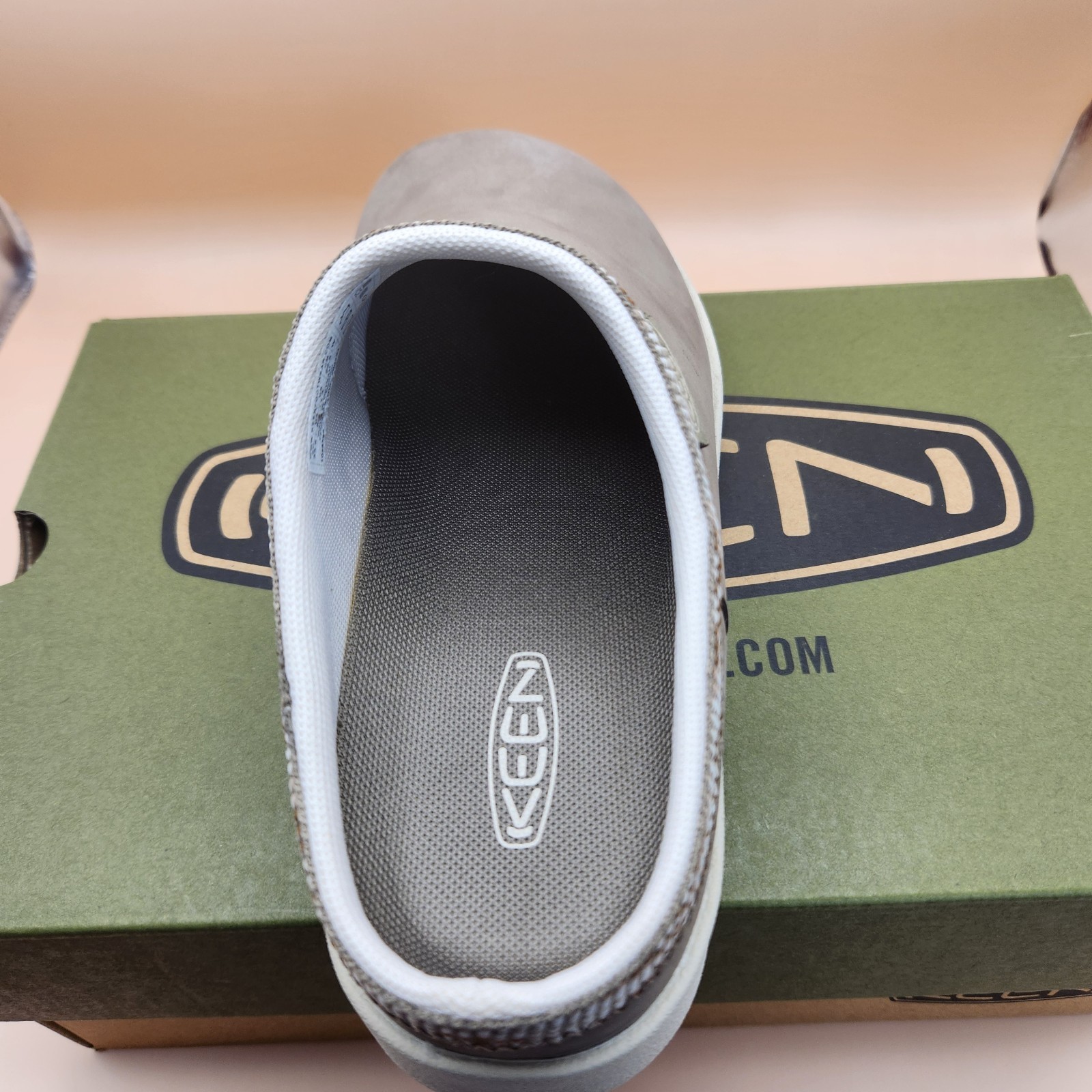 Zoccoli donna KEEN Elle Mule scamosciati Brindle betulla taglia 5 5