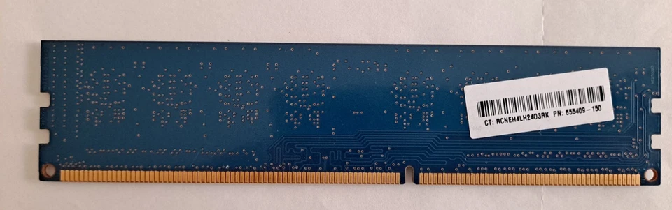 HYNIX 2GB RAM DDR3 (1 x 2GB) 1Rx8 PC3-12800U-11-12-A1 HMT325U6EFR8C Originali HP - Immagine 2 di 2