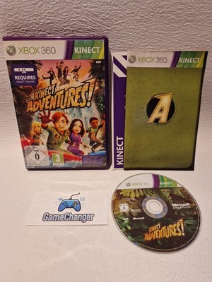 Kinect Adventures - Xbox 360 - PAL Deutsch - OVP - Anleitung