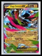 NM Holo Mega Zeraora ex Pitch Black 027/084 RR Carta Pokemon 5ban Grafica
