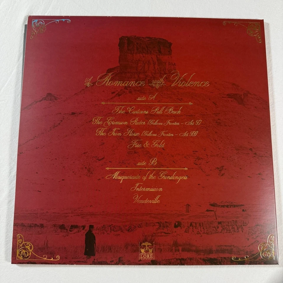 Wayfarer A Romance with Violence Red Cream Black Vinyl LP 2023 Profound Lore - Image 2 of 3