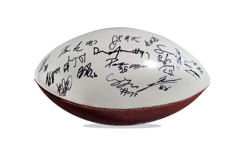 2015 Stanford Cardinal team signed football w/Certificate autographed (49 - Image 2 of 3