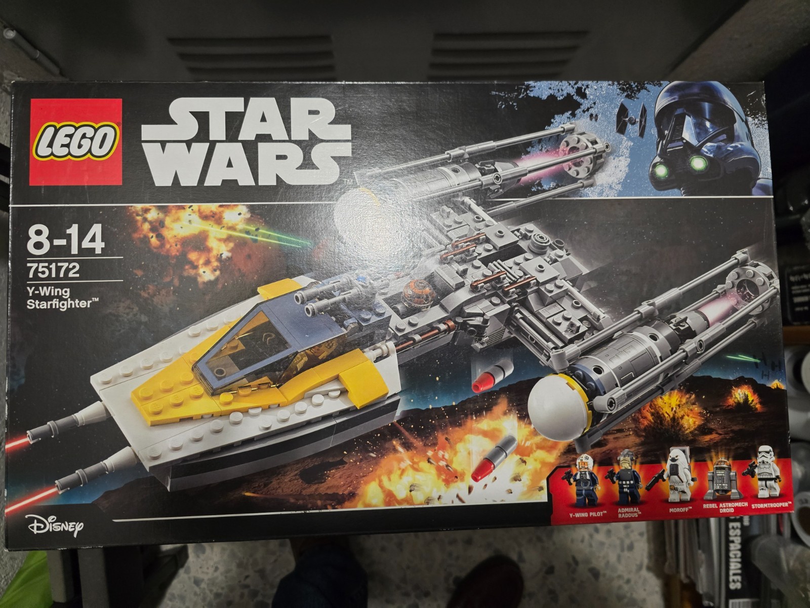 Lego 75172 - Star Wars Y-Wing Starfighter - Nuevo / EMBALAJE ORIGINAL