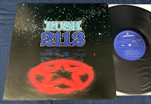 🔥 RUSH "2112" JAPAN 1st Press w/Insert BEAUTIFUL Audiophile Vinyl Peart MINT-