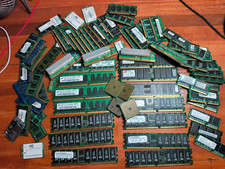 2.4 Lbs Computer/Server/ CPU/Ram Memory MIXED Gold Recovery Gold Fingers