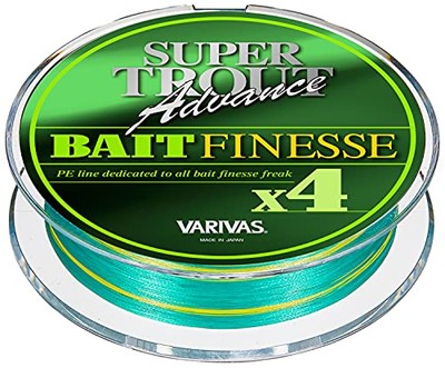 Varivas P.E Line Super Trout Advance Bait Finesse X4 100M 0.5 9Lb 9179 From