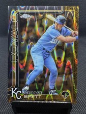 2025 Topps Gilded George Brett Wave Gold Lava /25 Royals
