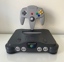 Nintendo 64 PAL Console Tested-Controller, AV & Power Cables