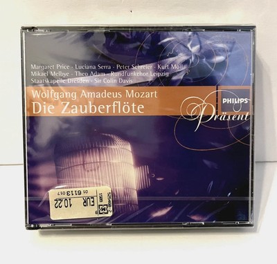 NEW SEALED! MOZART: DIE ZAUBERFLOTE (OPERA IN 2 ACTS) (CD 2 DISC SET, 1997 1998)