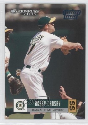2005 Donruss Blue Press Proof 23/100 Bobby Crosby #282 0b5