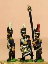 Essex Miniatures 15mm Napoleonic French Guard Infantry Command Old Middle Young