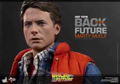 1/6 Scale Back to the Future Marty McFly Figure by Hot Toys