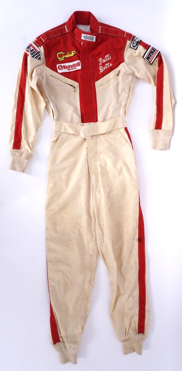 【archive】PPFM 00s gimmick Linen Riders 1970's - 80's Patti Betts Race Worn JB Hinchman Nomex Label