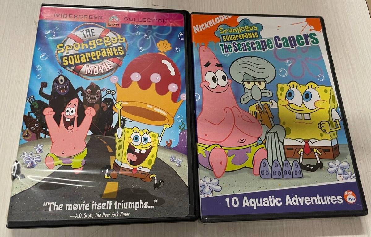 The Spongebob Squarepants Movie Vhs Ebay
