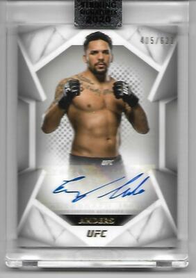 ERYK ANDERS YA BOI 2020 Topps UFC Striking Signatures Card Auto MMA Autograph