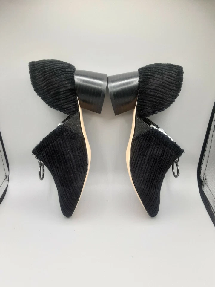 Mocasín Sbicca para mujer 7,5 M negro pana Ravinia Foto 3 de 4