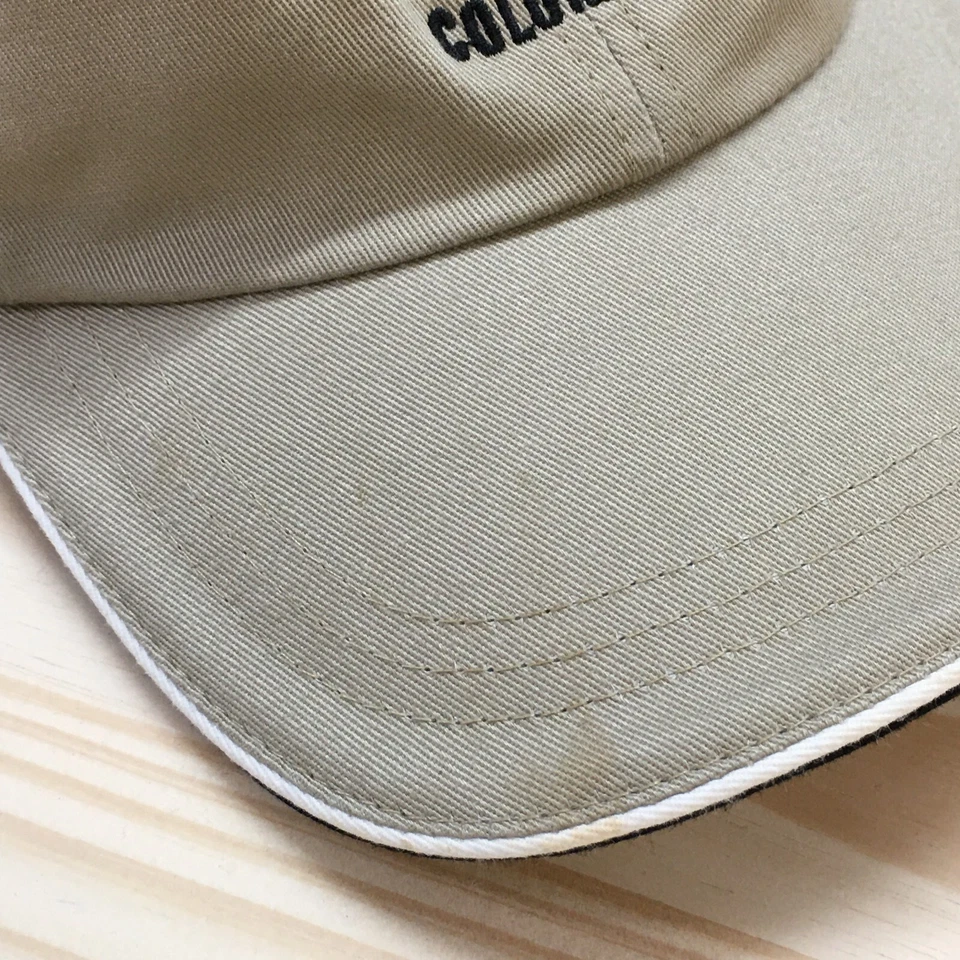 Colorado Ouray 运动装棒球帽男式米色 OS 可调刺绣标志 — 第 4/4 张图片