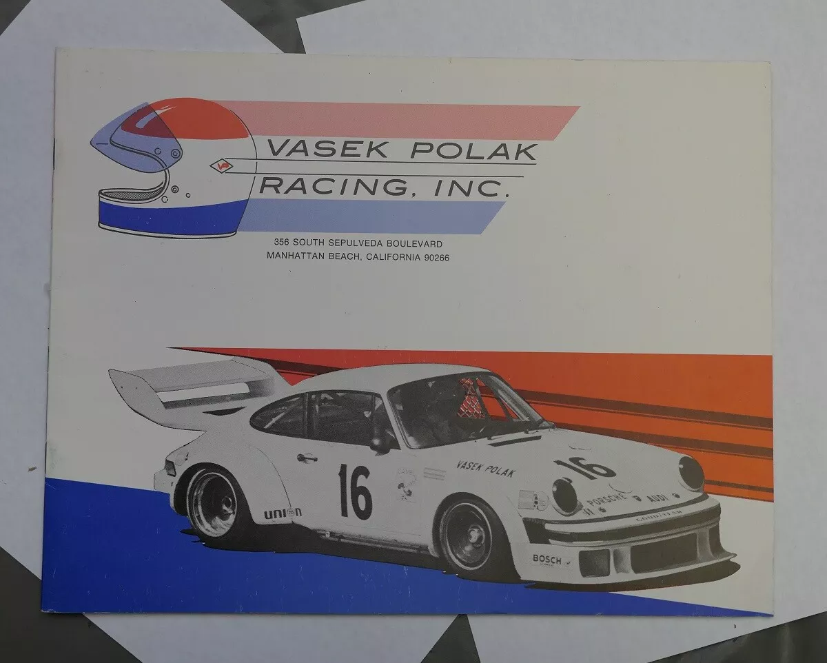 1970's Porsche Vasek Polak Racing Catalog - Excellent and Rare