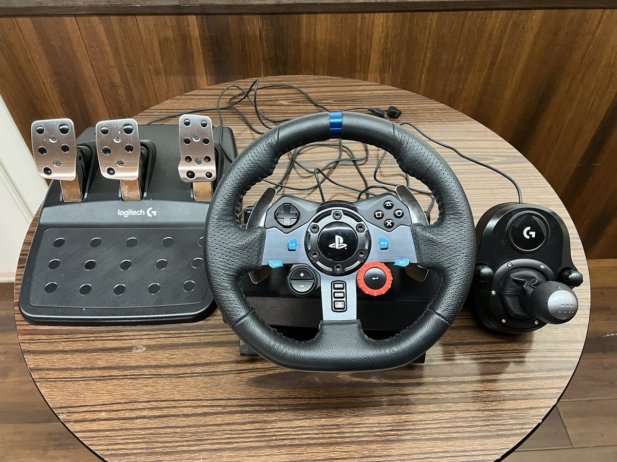 Logitech G29 Racing Wheel, Pedals and Shifter Bundle for Playstation 3,4,5 & PC Logitech G29 Racing Wheel, Pedals and Shifter Bundle for Playstation 3,4,5 & PC