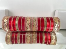 INDIAN bridal chura, chura bangle set, 1102, Punjabi Chura Bangle