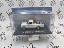 DIE CAST " FIAT 125 LICENSE PLATE MULTICARGA IAVA (1973) " SERVICE VEHICLES 1/43