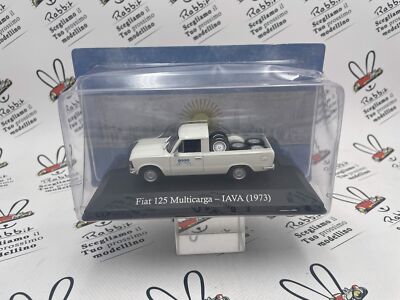 Die Cast '' Fiat 125 Plaque Multicarga Iava (1973) '' Vehiculos Servicios 1/43