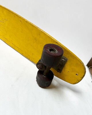 MR-435A 70年代 Hang Ten スケートボード 黄色 ヴィンテージ MR-435A