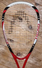 Head Liquidmetal &lsquo;Supreme&rsquo; Squash Racket, Red, With Case - Great Condition
