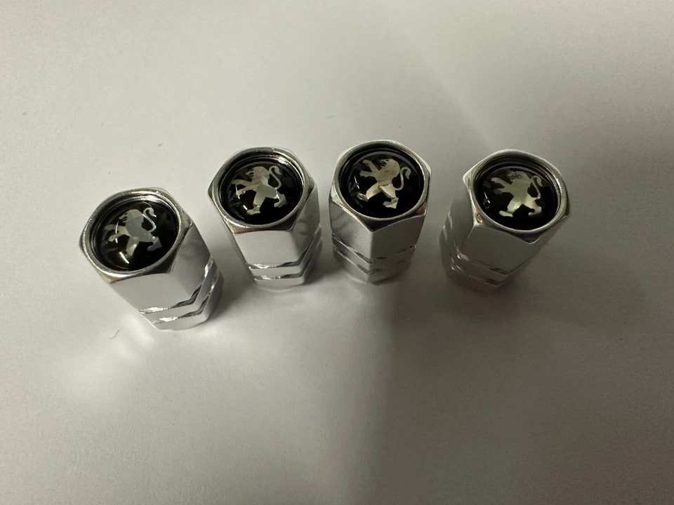 Tapas válvulas neumáticos peugeot 4 piezas Foto 4 de 4