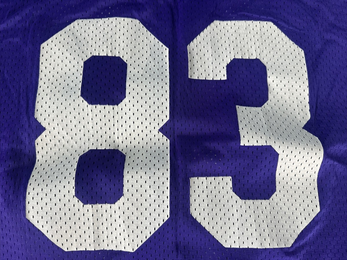 Minnesota Vikings 83 Sand Knit Frito Lay NFL Jersey Size XL