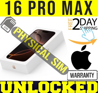 iPhone 16 Pro Max 256GB 99% 物理SIMカード APPLE IPHONE 16 PRO MAX 256GB (UNLOCKED) NATURAL✓PHYSICAL SIM