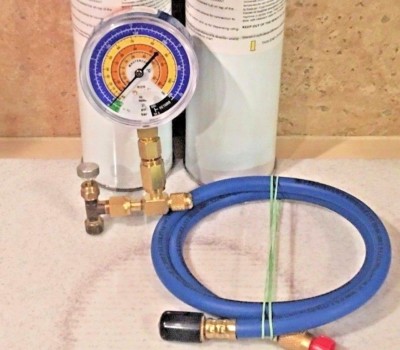 R600a, R-600a, Refrigerant Gauge Taper & 36'' Charging Hose