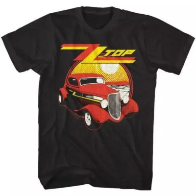 ZZ Top Eliminator Album T-Shirt Black All Size Gift For Fan