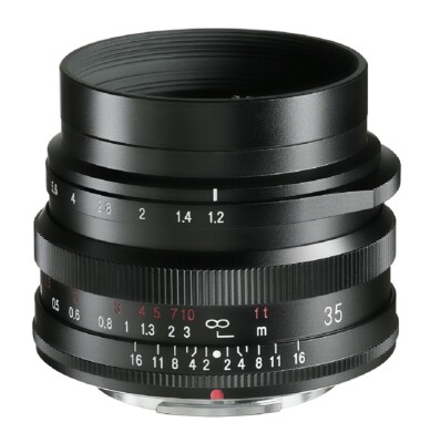 Voigtländer Nokton 35mm F1.2 APS-C für Fujifilm X Standard-Objektiv - Schwarz
