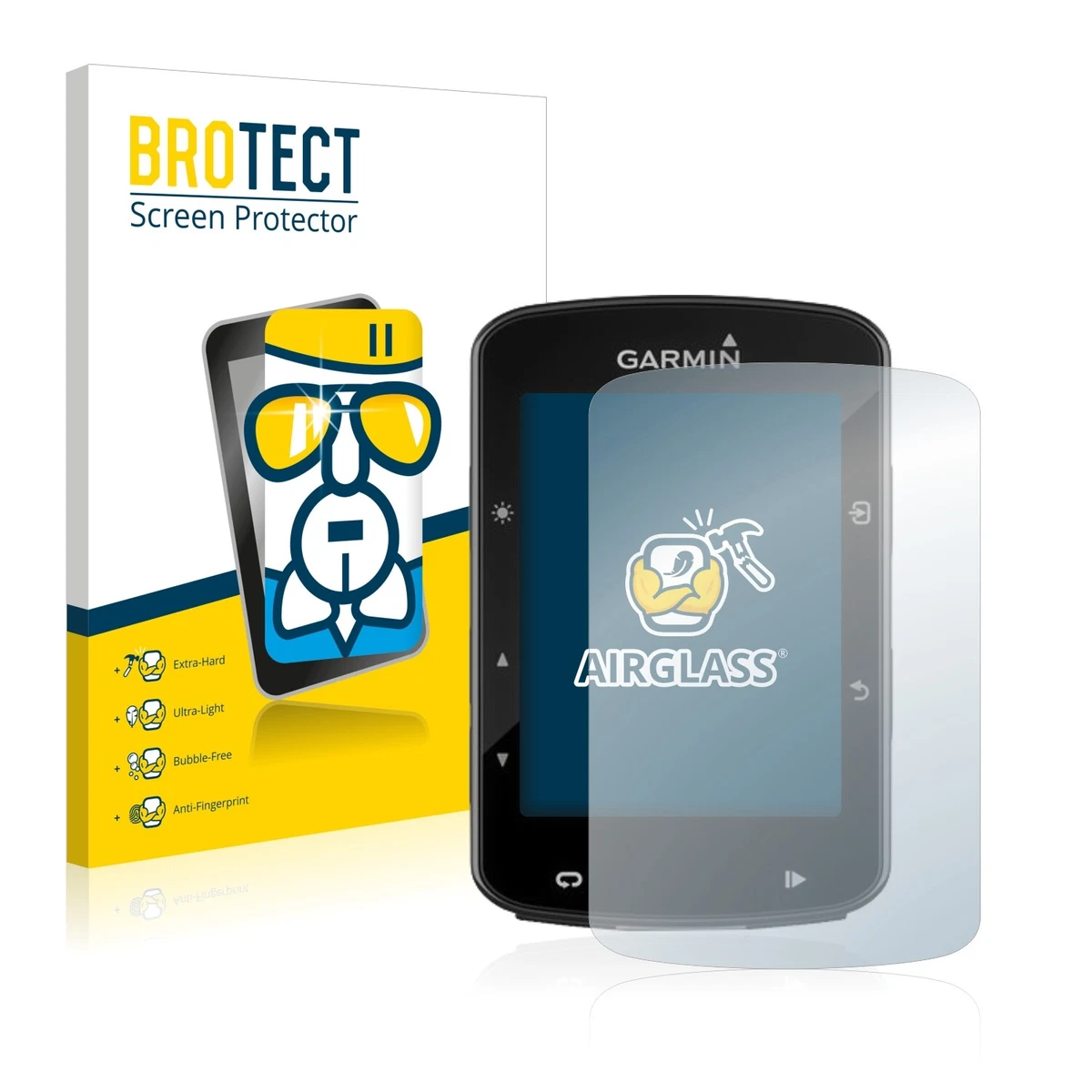 Protecteur ecran pour Garmin Edge 520 Plus Film protection verre