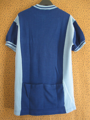 Maillot Cycliste Peugeot Michelin à Damier Acrylique 70'S vintage - 3